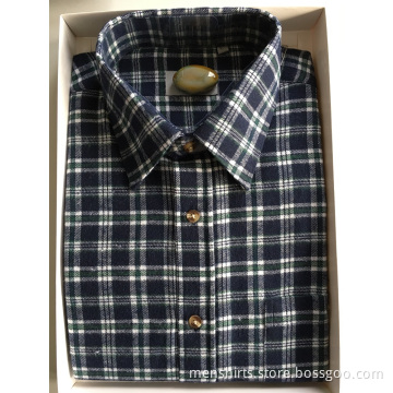 Top Quality Flannel Fabric Business Shirt
